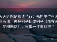 天天影院倒着读也行：先抓单位有没有写清，再把例子标成例子（像在画地图图例），只做一件事就够了